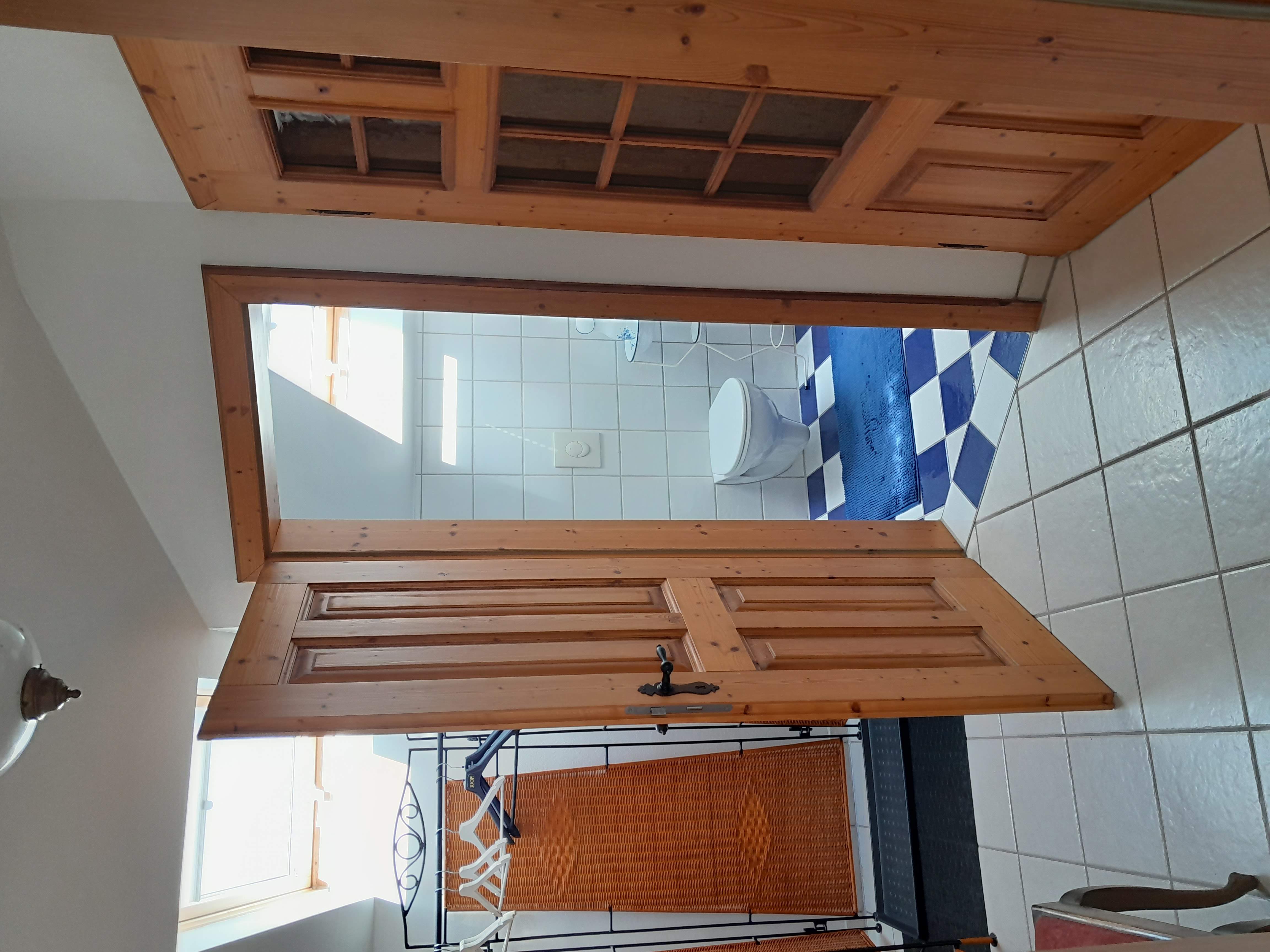 Badezimmertür